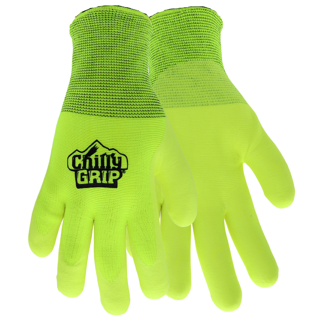 Chilly Grip® A319 Hi-Vis Water-Resistant Gloves – Thermal Lined